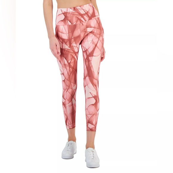 Ideology Pants - NWT Petite Women's Swirling Smoke 7/8 Leggings PL